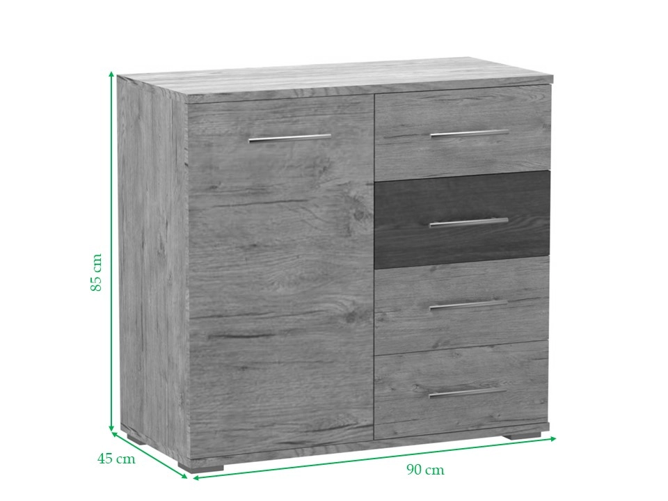 Arizóna komód 90 cm