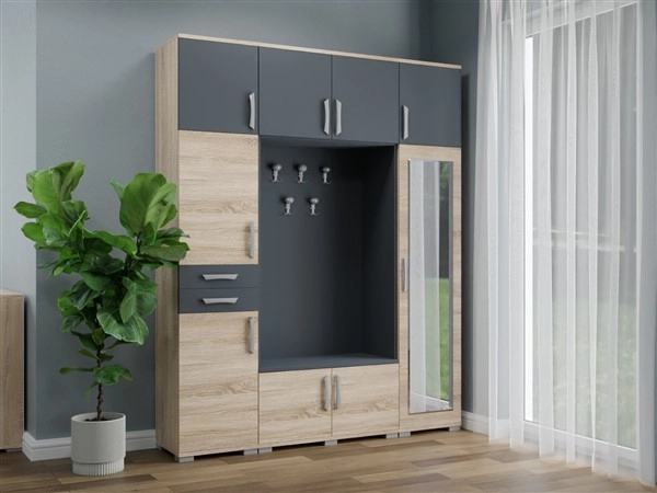 Köln előszoba szekrény 180 cm